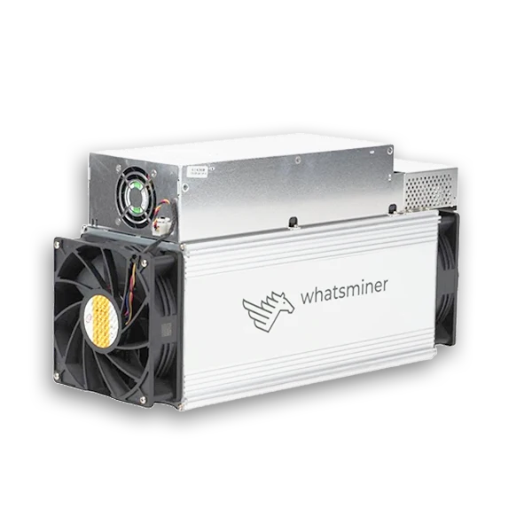 MicroBT Whatsminer M50 132Th Bitcoin Miner Whatsminer Angled Picture